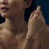 Happy Hearts Rose Gold Necklace - 3