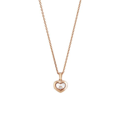 Happy Diamonds Icons Rose Gold Necklace - 1