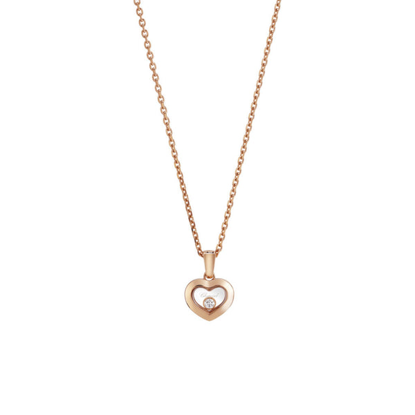 Happy Diamonds Icons Rose Gold Necklace - 1