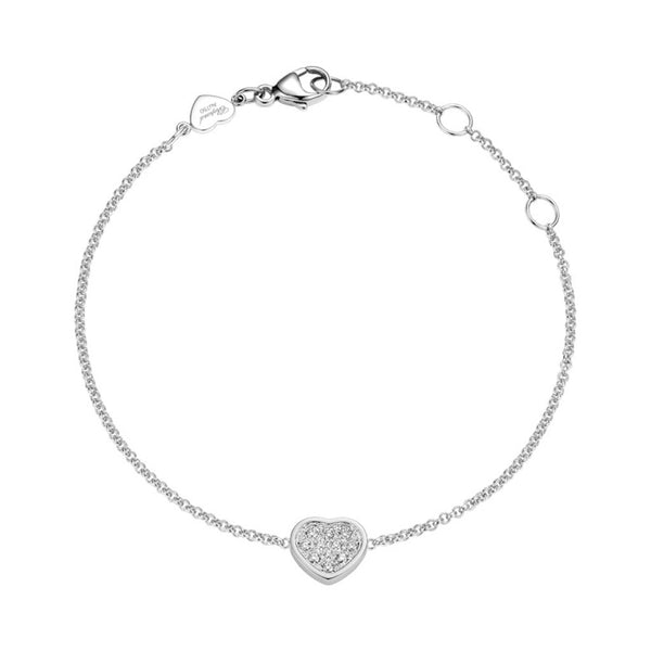 Happy Hearts White Gold Bracelet - 1