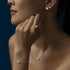 Happy Hearts White Gold Bracelet - 2