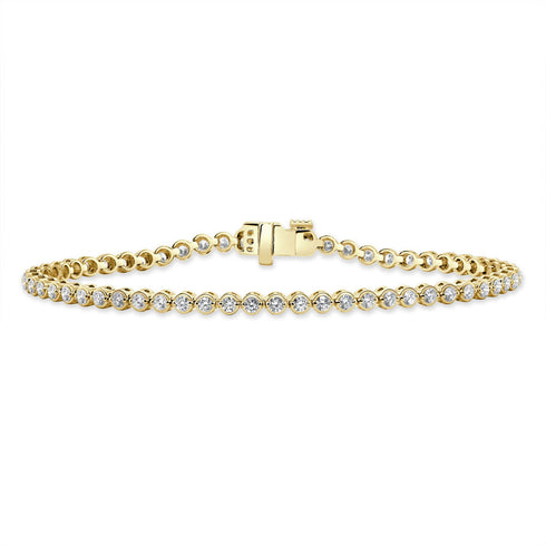 14K Gold & Diamond Tennis Bracelet - 1.73ct - 1
