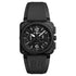 BR-03 Chrono Black Matte Watch - 1