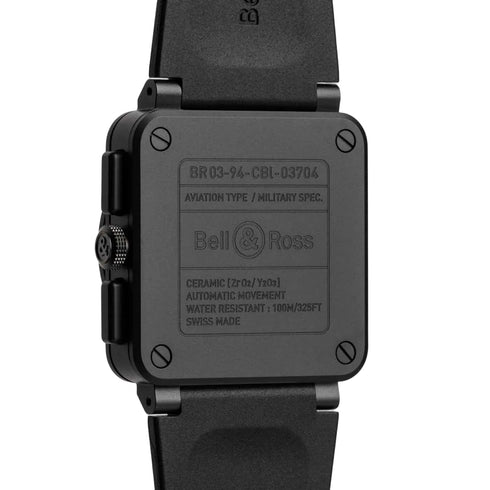 BR-03 Chrono Black Matte Watch - 2