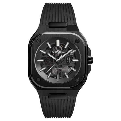 BR-05 Skeleton Black Ceramic Watch - 1