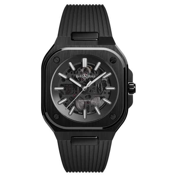 BR-05 Skeleton Black Ceramic Watch - 1