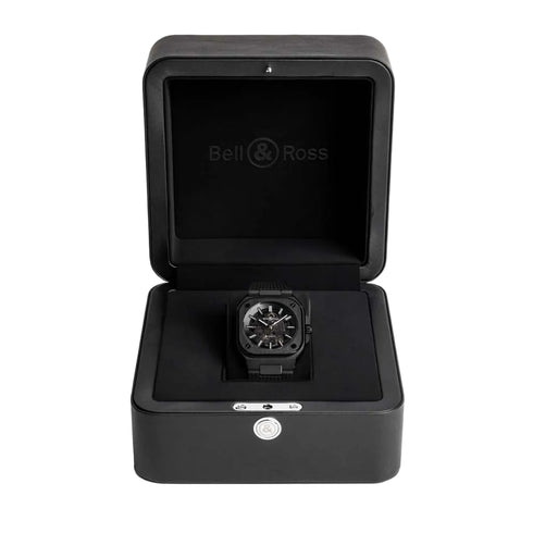 BR-05 Skeleton Black Ceramic Watch - 3