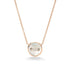 Pom Pom Dot Necklace with pendant - 3