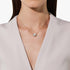 Pom Pom Dot Necklace with pendant - 4