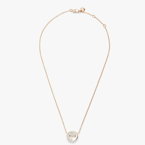 Pom Pom Dot Necklace with pendant - 6