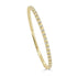 14K Gold Diamond Flexible Bangle - 1.00ct - 1
