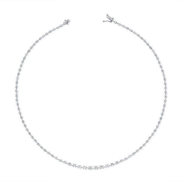 Diamond Tennis Necklace - 1