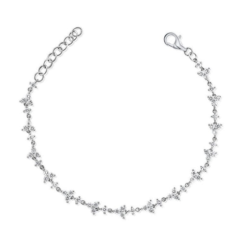 Diamond Triangle Bracelet - 1