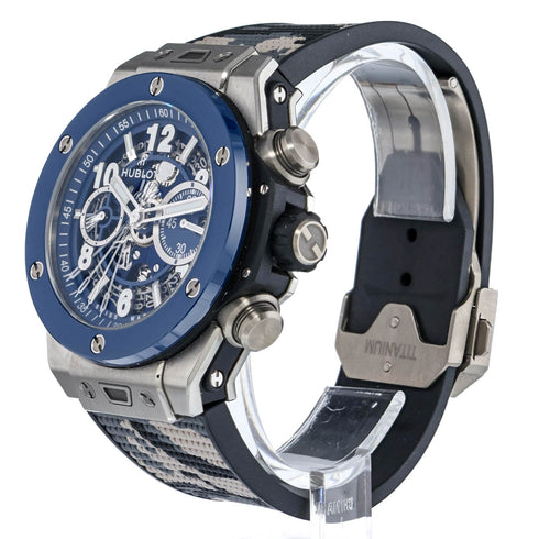 Big Bang Unico Titanuium Blue Ceramic Watch - 3