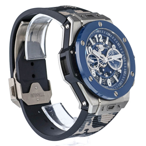Big Bang Unico Titanuium Blue Ceramic Watch - 5