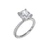 Diamond Collar Engagement Ring - 1