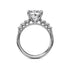 Radiant Diamond Engagement Ring - 3