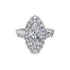 Marquise Baguette Diamond Engagement Ring - 3
