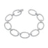 14k Gold & Diamond Oval Link Bracelet - 5.23ct - 1