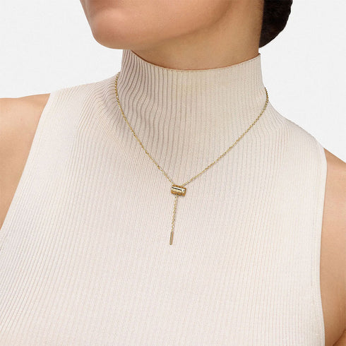 Gold Mini Latch Pendant - 2