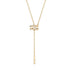 Paved Mini Latch Pendant - 1