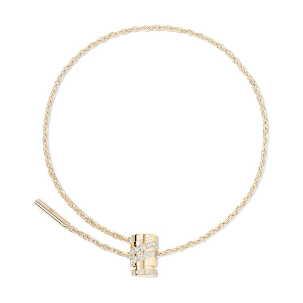 Paved Mini Latch Bracelet - 1