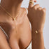 Paved Mini Latch Bracelet - 2