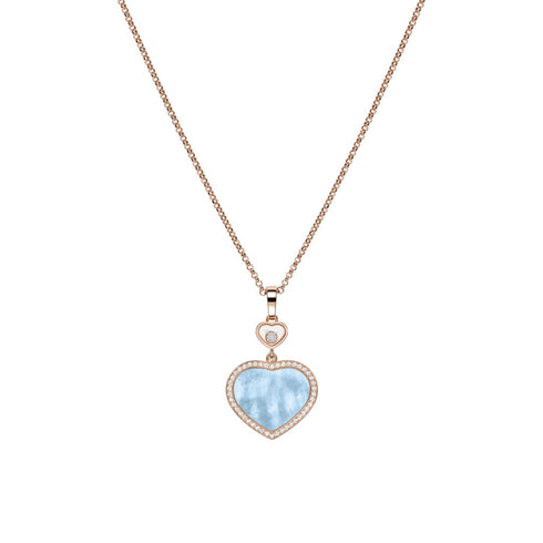 Happy Hearts Rose Gold Necklace - 1