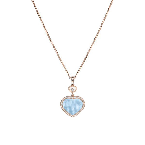 Happy Hearts Rose Gold Necklace - 1