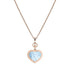 Happy Hearts Rose Gold Necklace - 2
