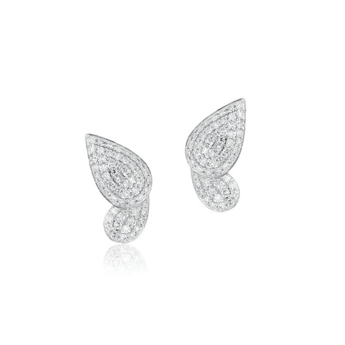 Half Butterfly Stud - 1