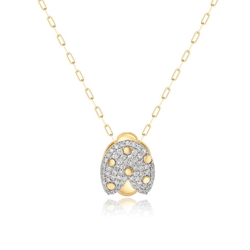 Petite Ladybug Necklace - 1