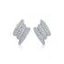 Small Diamond Claire Earrings 18k White Gold - 1