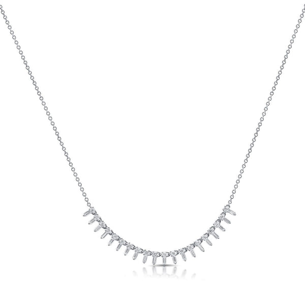 14k Gold & Diamond Necklace - 0.33ct - 1