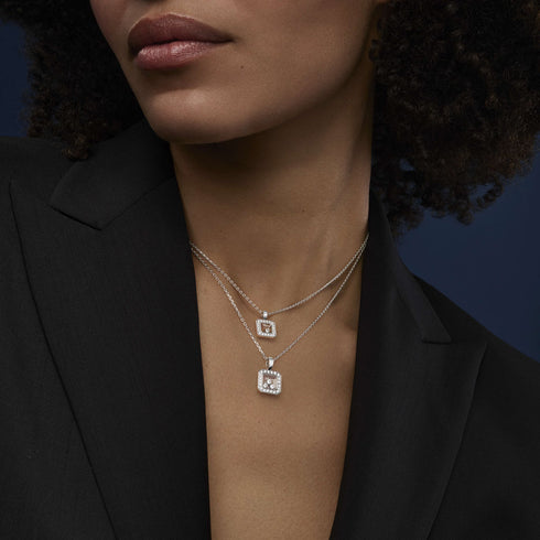 Happy Diamonds Icons White Gold Necklace - 3
