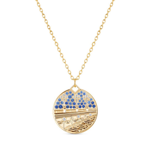 Pont Alexandre III Medallion in Yellow Gold - 1