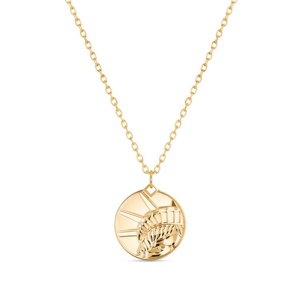 Statue of Liberty PM Medallion in Yellow Gold - 1