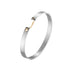 Paris From The Sky GM Mood Bangle with Black Diamonds - 1
