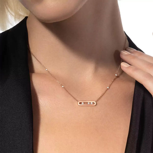 Diamond Baby Move Pendant - 3