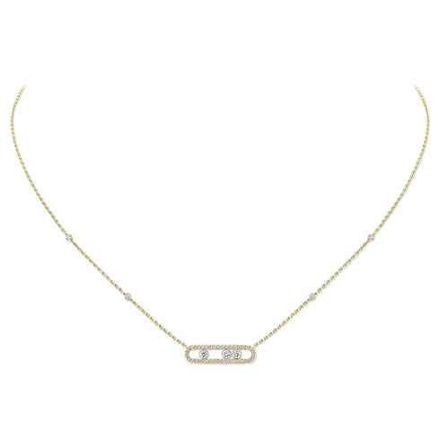 Baby Move Pavé Necklace - 1