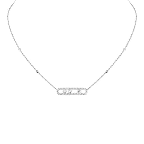 Move Pavé Necklace - 1