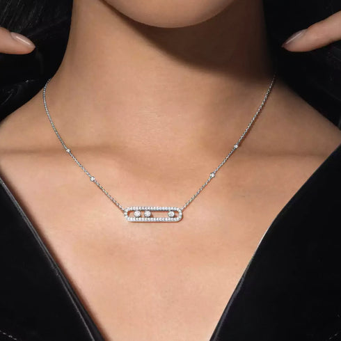 Move Pavé Necklace - 3