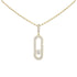 Move Uno Pavé Necklace Large - 2