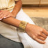 Wide Tubogas Cuff Bracelet - 4