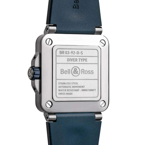 BR-03 Diver Blue Steel Watch - 3