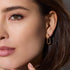 Morrell 18K Gold Drop Huggie Earrings - 2