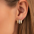 Knife Edge Micro Triple Huggie - 2
