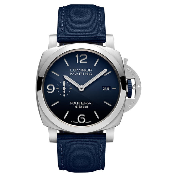 Luminor Marina ESteel Blu Profondo with Blue Dial Watch - 2