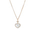 Happy Hearts Rose Gold Necklace - 1