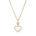 Happy Hearts Rose Gold Necklace - 2